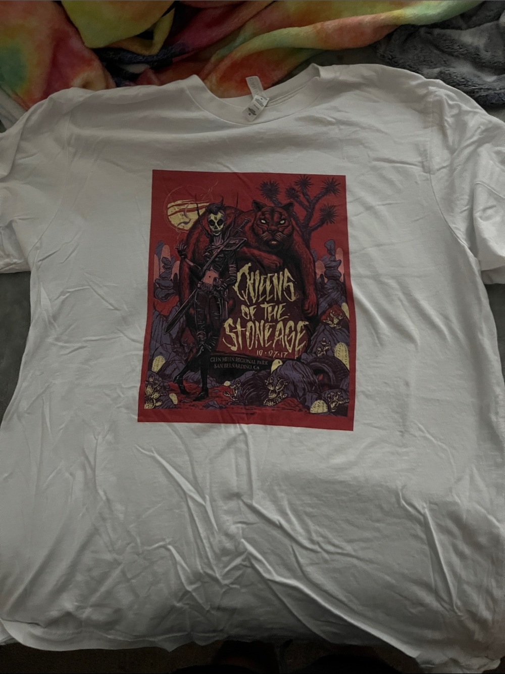 Bnwot queens of the Stone Age Graphic Band T-Shirt